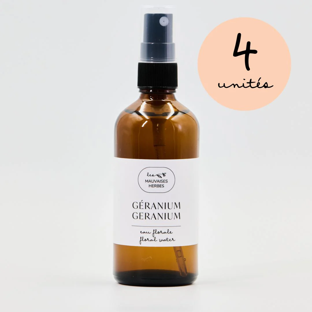 Hydrolat de géranium bio - WHOLESALE