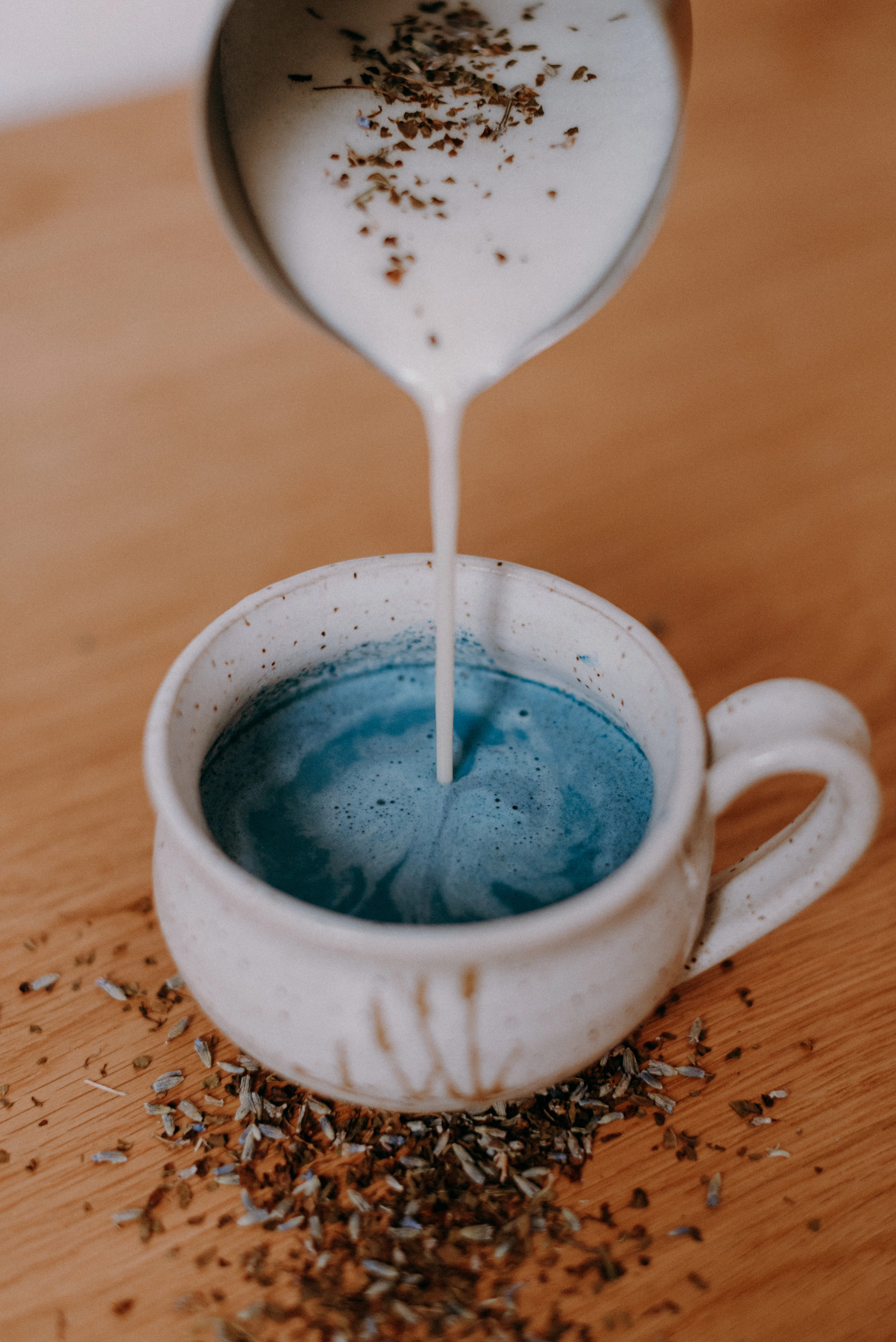 Latté nocturne bleu - lavande et basilic sacré - Image 3