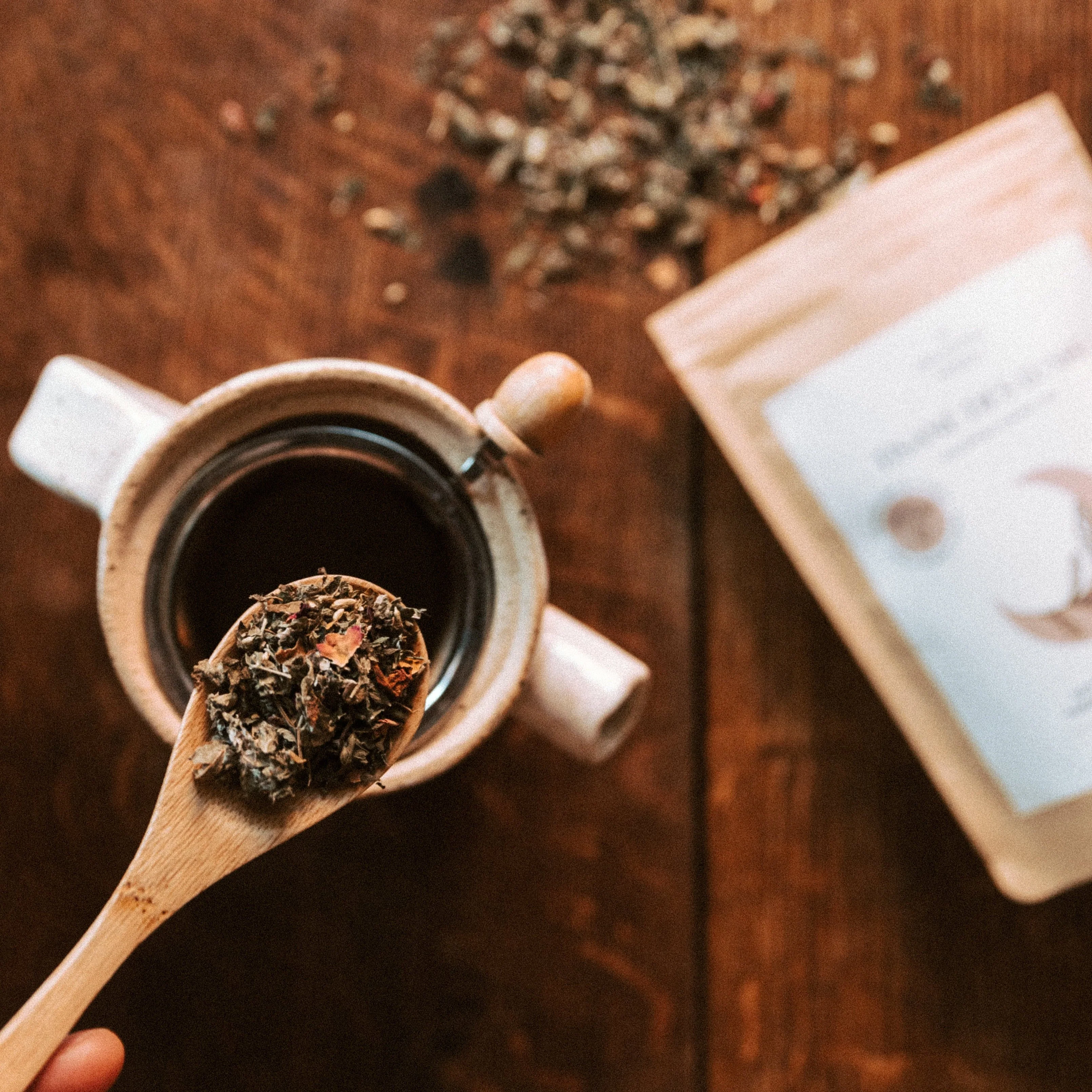 Tisane des Lunes - ortie, achillée et framboisier - Image 3